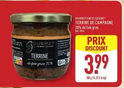ALDI GOURMET FINEST CUISINE Terrine de campagne offre