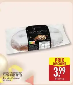 ALDI GOURMET FINEST CUISINE Gâteau des fêtes offre