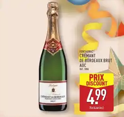 ALDI FONTAGNAC Crémant de bordeaux brut aoc offre