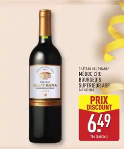 ALDI CHÂTEAU HAUT-BANA Médoc cru bourgeois supérieur aop offre