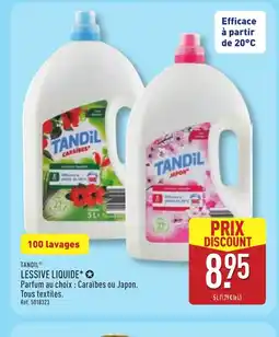 ALDI TANDIL Lessive liquide offre