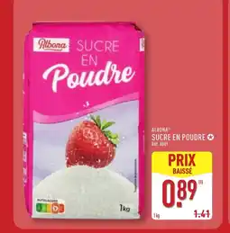 ALDI ALBONA Sucre en poudre offre