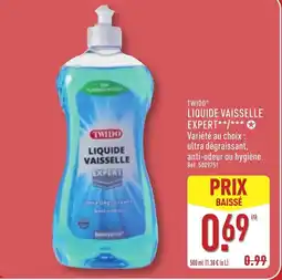 ALDI TWIDO Liquide vaisselle expert offre