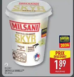 ALDI MILSANI Skyr à la vanille offre