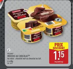 ALDI MILSANI Mousse au chocolat offre