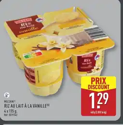 ALDI MILSANI Riz au lait à la vanille offre