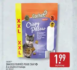 ALDI CACHET Snacks fourrés pour chat offre