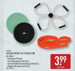 ALDI CRANE Assortiment de fitness offre