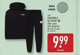 ALDI L&D Ensemble de sport offre