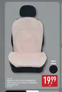 ALDI RIDE +GO Housse de siège auto fourrure offre