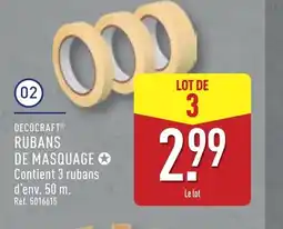 ALDI DECOCRAFT Rubans de masquage offre