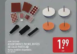 ALDI HOME CREATION Assortiments patins, butées ou cales portes offre