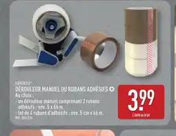 ALDI Dérouleur manuel ou rubans adhésifs offre