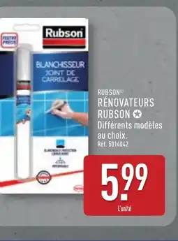 ALDI RUBSON Rénovateurs rubson offre