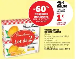 Hyper U BONNE MAMAN Tartelettes offre
