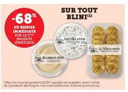 Hyper U BLINI Sur tout offre