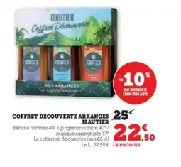 Hyper U ISAUTIER Coffret decouverte arrange offre
