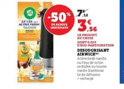 Hyper U AIRWICK Desodorant offre