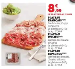 Hyper U Plateau français offre