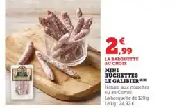 Hyper U Mini buchettes le galibier offre