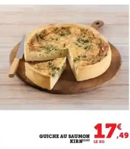 Hyper U Quiche au saumon offre