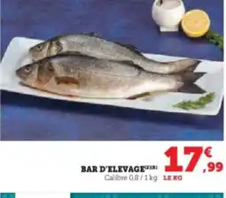 Hyper U Bar d'elevage offre