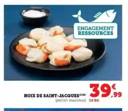 Hyper U Noix de saint-jacques offre