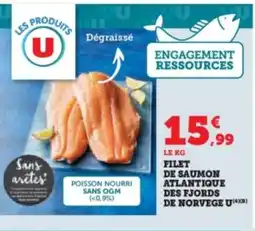 Hyper U Filet de saumon atlantique des fjords de norvege u offre