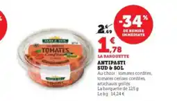 Hyper U SUD & SOL Antipasti offre