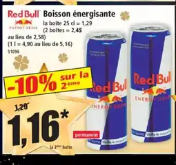 Norma RED BULL Boisson énergisante offre