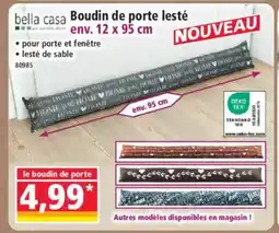 Norma BELLA CASA Boudin de porte lesté offre