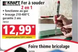 Norma KRAFT Fer à souder 2 en 1 offre