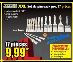 Norma POWERIES XXL Set de pinceaux pro, 17 pièces offre