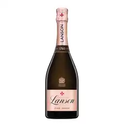 E.Leclerc Champagne Lanson Le Rosé Création - Brut Rosé - 75 cl offre