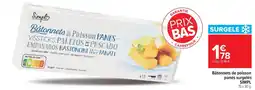 Carrefour Bâtonnets de poisson panés surgelés simpl offre