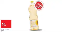 Carrefour Huile de tournesol simpl offre
