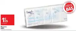 Carrefour Mouchoirs simpl offre