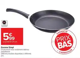 Carrefour Gamme simpl offre
