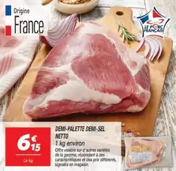 Netto Demi-palette demi-sel netto offre