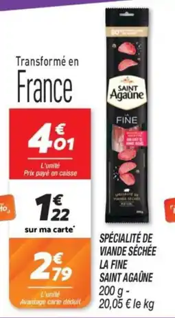Netto Spécialité de viande séchée la fine saint agaûne offre