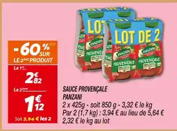 Netto Panzani sauce provençale offre