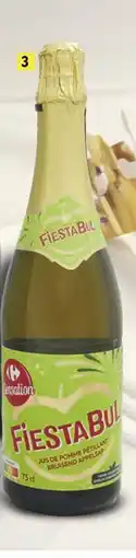 Supeco Carrefour sensation jus de pomme pétillant аiestabul offre
