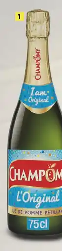 Supeco Champomy jus de pomme pétillant offre