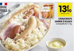 Supeco Choucroute garnie d'alsace offre