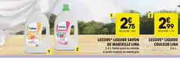 Supeco Lina lessive liquide savon de marseille offre