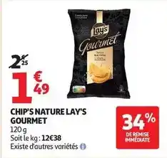 Auchan Supermarché Lay's - chip's nature offre