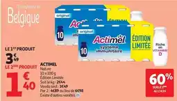 Auchan Supermarché Danone - actimel offre