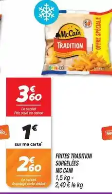 Netto Mccain - frites tradition surgelées offre