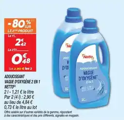 Netto Netto - adoucissant offre