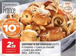 Netto Assortiment de mini viennoiseries x12 offre